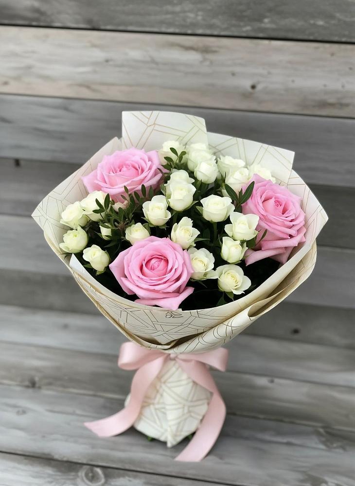 Букет цветов из: Розы в Пограничный