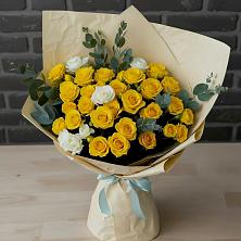 Букет цветов из:  Розы в Пограничный