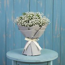 Букет цветов из:  Гипсофила в Пограничный