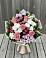 Букет цветов из: Альстромерии, Гвоздики, Розы и Хризантемы в Пограничный