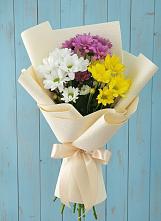 Букет цветов из:  Хризантемы в Пограничный