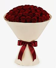Букет 101 Бордовая роза Блэк Бакарра в Пограничный
