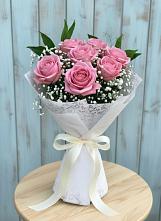 Букет цветов из:  Розы #REPLACE_PRED# Пограничный