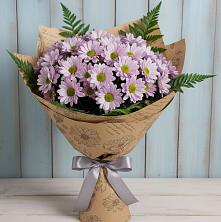 Букет цветов из:  Хризантемы в Пограничный
