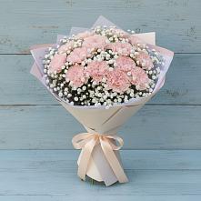 Букет цветов из:  Гвоздики #REPLACE_PRED# Пограничный