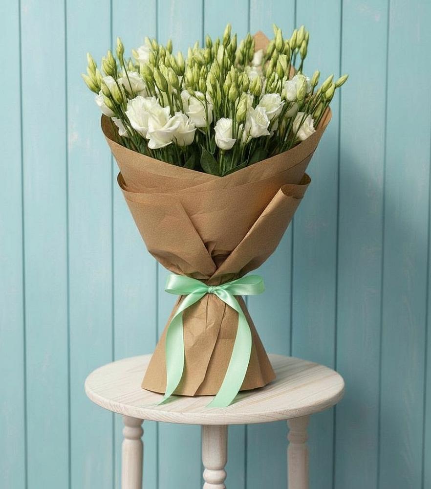 Букет цветов из: Лизиантусы в Пограничный