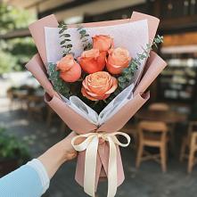 Букет цветов из:  Розы в Пограничный