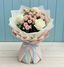 Букет цветов из:  Розы в Пограничный