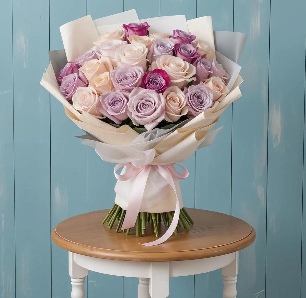 Букет цветов из: Розы в Пограничный