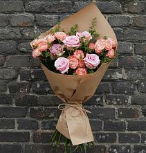 Букет цветов из:  Розы в Пограничный