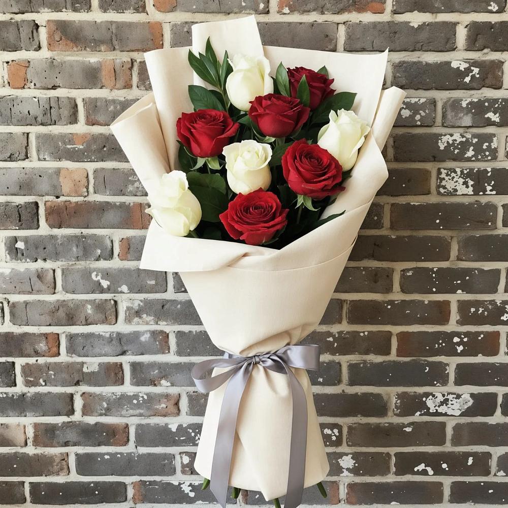 Букет цветов из: Розы в Пограничный