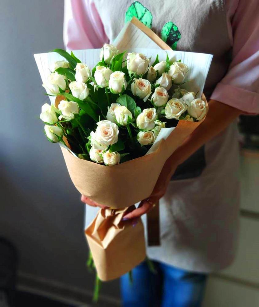 Букет цветов из: Розы в Пограничный