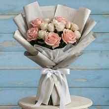 Букет цветов из:  Розы в Пограничный
