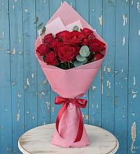 Букет цветов из:  Розы в Пограничный