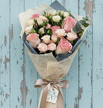 Букет цветов из:  Розы в Пограничный