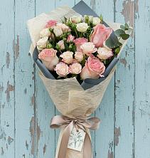 Букет цветов из:  Розы в Пограничный