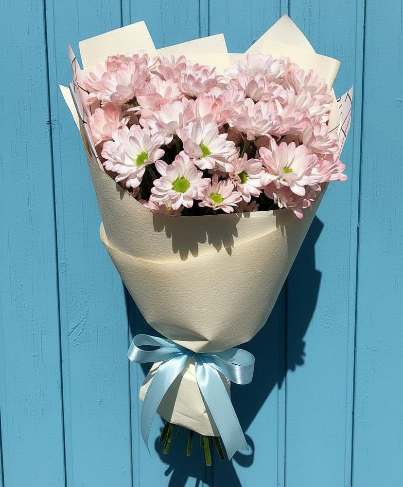 Букет цветов из: Хризантемы в Пограничный