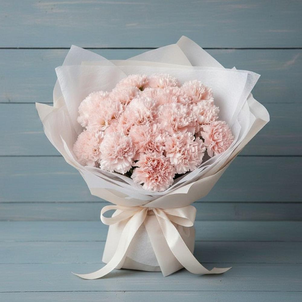 Букет цветов из: Гвоздики в Пограничный