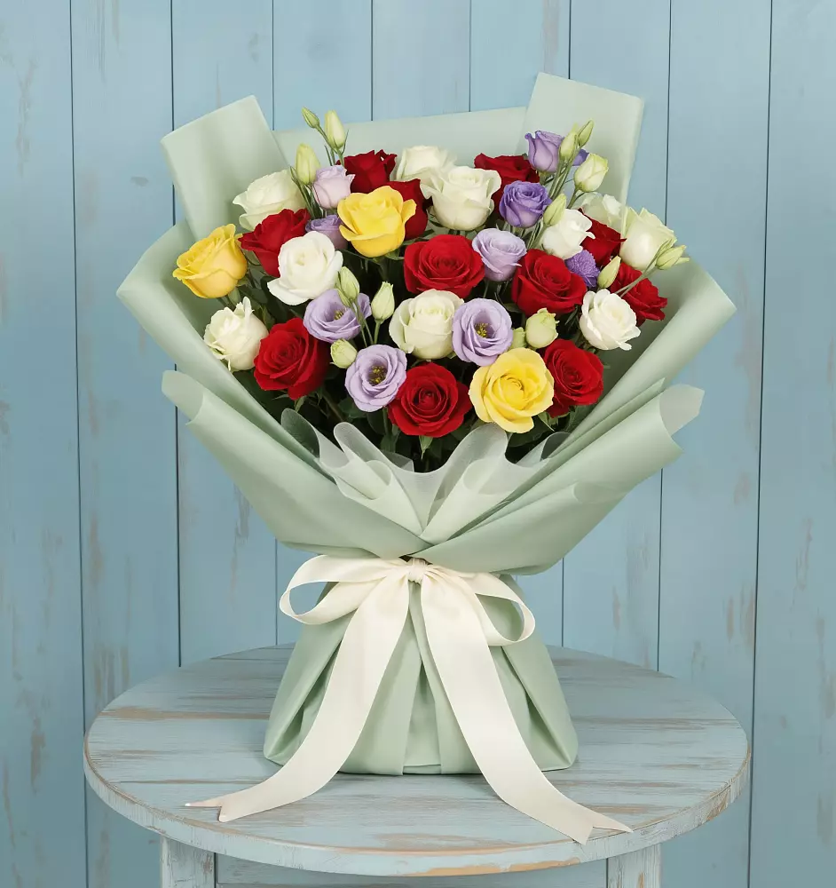 Букет цветов из: Розы в Пограничный