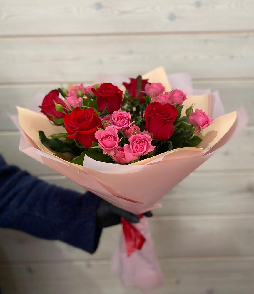 Букет цветов из: Розы в Пограничный