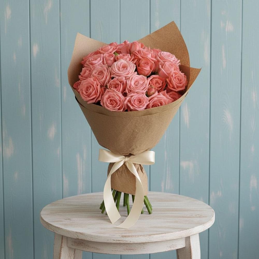 Букет цветов из: Розы в Пограничный