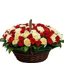 Премиум букет из: Розы #REPLACE_PRED# Пограничный