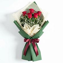 Букет цветов из:  Розы в Пограничный