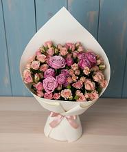 Букет цветов из:  Розы #REPLACE_PRED# Пограничный